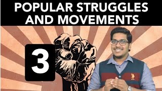 Civics Popular Struggles and Movements Part 3 [upl. by Mundford331]