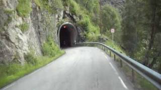 Road down to Aurland Norway [upl. by Sandye918]