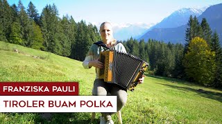 Franziska Pauli  Tiroler Buam Polka Steirische Harmonika [upl. by Bachman]