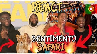 JULINHO KSD  Sentimento SAFARI 🐅 REACT [upl. by Hartill375]