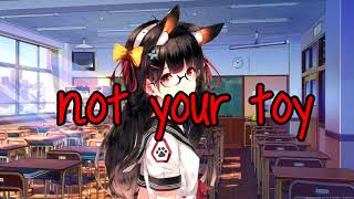 Nightcore  Toy  Netta  Israel  Eurovision 2018  Lyrics [upl. by Elaina]