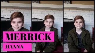 Merrick Hanna Instagram live march 29 2018  Merrick hanna Americas Got Talent [upl. by Donia]