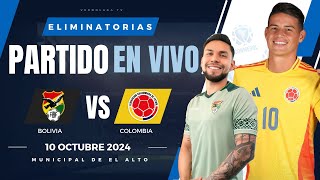 🔴 Colombia vs Bolivia EN VIVO  Eliminatorias [upl. by Araeic]