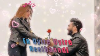 albumsong En uyire uyire neethanadi 💗 album song lyrics WhatsApp status 💕💖💫 albumsongstamil [upl. by Celestia]