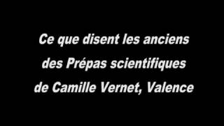 Ce que disent les anciens de prépa scientifique de Camille Vernet Valence [upl. by Naol]