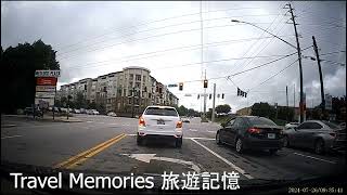 ❤️Traveling in Decatur Georgia travel dashcam roadtrip [upl. by Tsan]