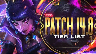 PATCH 148 MID LANE TIER LIST [upl. by Haden]