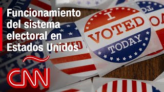 ¿Cómo funciona el sistema de votación en Estados Unidos [upl. by Adym167]