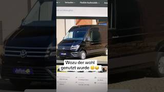 Ich frage mich jedes Mal wofür😂🤔 Einfach unglaublich🤯 volkswagen crafter shorts trending [upl. by Aurelius]