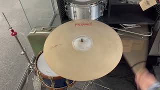 Pergamon Cymbals S Koç Master Series 22quot CrashRide med nagler [upl. by Pestana]