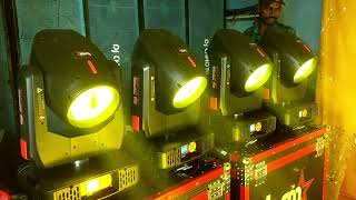 DJ Chhotu new dj sharpy light unboxing amp testing djlight djchhotu [upl. by Imit]