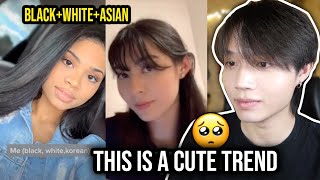 Asian Boy vs Mixed Kids  genetics just WOW me [upl. by Analaj127]