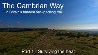 Cambrian Way Part 1 from Cardiff to Abergavenny Backpacking amp wild camping on on this tough trail [upl. by Letisha]