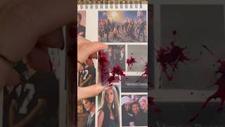 The Vampire Diaries ♥️ thevampirediaries tvd asmr scrapbook journal [upl. by Ahsrat]