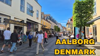 Walking Tour in Aalborg Denmark  May 11 2024 [upl. by Abra124]