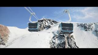 LEITNER in ItalySwitzerland  Matterhorn glacier ride II [upl. by Emlen]