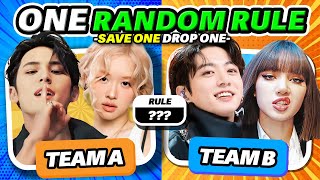 SAVE ONE DROP ONE KPOP 2 Songs vs 2 Songs 🔥 Kpop Quiz Challenge 2024  KMusic Quiz [upl. by Teplica]