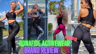 Bonafide Activewear Brand Review 2023  Gym Wear  Shiny Leggings Workout Wear  Fashion Hype [upl. by Peters]