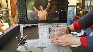 WWE Ultimate Entertainment Stage Toy Playset Unboxing Comparison amp Review [upl. by Leiram]