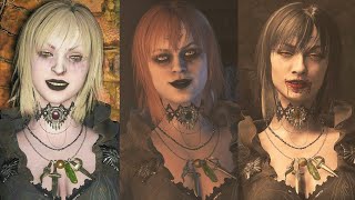 Dimitrescu Sisters New Hairstyle 😍🔥  Resident Evil 8 MODS [upl. by Llywellyn]