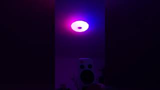 Plafoniera led smart RGB bluetooth [upl. by Hauhsoj687]