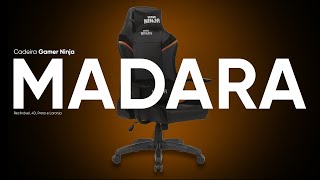 Review Cadeira Gamer Ninja Edição Especial Madara A Cadeira Gamer PERFEITA pra você 🤩 [upl. by Ronnholm]