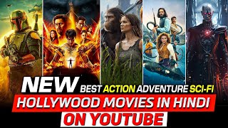 Top 10 New Action amp Adventure Hollywood Movies On YouTube in Hindi  Hollywood Hindi Movies Of 2024 [upl. by Lucio]