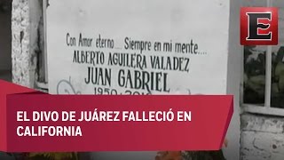 Familiares de Juan Gabriel dicen que el cantautor quería ser sepultado en Michoacán [upl. by Slorac]