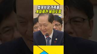 법제처장 가족들 계엄령전 해외도피  정청래 이완규 윤석열 [upl. by Va991]