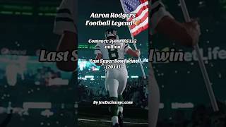 Is Aaron Rodgers Over or Underpaid 🤔 money motivation finance newyork football nfl newyork [upl. by Lapides]