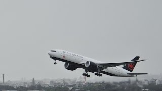 Air Canada 777300ER Taking Off at Sydney Airport shorts [upl. by Gildea]