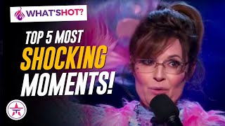 Top 5 Most SHOCKING Moments on The Masked Singer EVER [upl. by Llerud441]