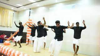 Jimikki Kammal BOYS SPECIAL  SPAN Dance Video HD  Coimbatore [upl. by Joacimah]