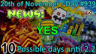 Daily Geometry Dash 22 Update Day 939 [upl. by Yud]