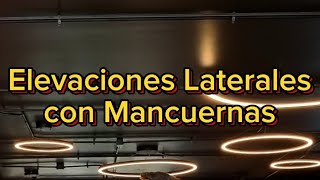 Técnica Elevaciones laterales con mancuerna [upl. by Ylsew]