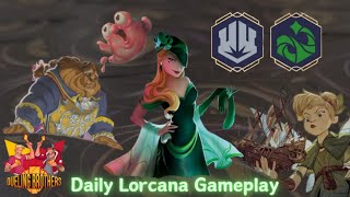 EmeraldSteel Gets EVEN BETTER Helga Sinclair Fits PERFECTLY Disney Lorcana Gameplay [upl. by Gigi]