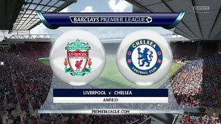 Liverpool FC vs Chelsea FC  08112014  Barclays Premier League  FIFA 15 [upl. by Chicky686]