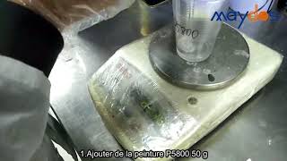 Processus d’application de peinture polyuréthane [upl. by Adoh]