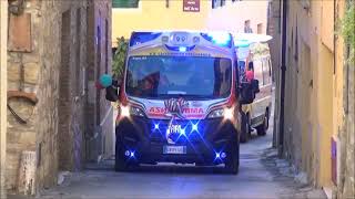 Inaugurazione Nuova Ambulanza Pubblica Assistenza Castelnuovo Berardenga SI  2023 [upl. by Gorges]