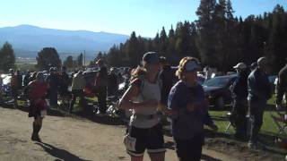 Leadville Trail 100  Fish Hatchery Outbound  235 miles [upl. by Nihs]