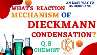 Dieckmann Condensation with Mechanism  BetaKeto Ester Formation  Bsc MSc  Organic Chemistry 2020 [upl. by Khajeh]