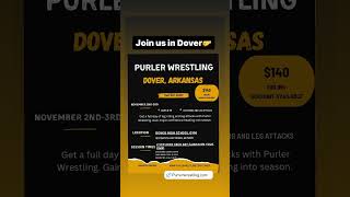 Purler Wrestling CAMP IN ARKANSAS [upl. by Lovato]