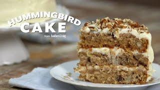 How To Make Hummingbird Cake  Southern Living [upl. by Enilorac]