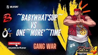 Zone4 Extreme  War Gang รอบชิงชนะเลิศ OneMoreTime VS BabyWhatsUP 20042024 [upl. by Hoehne]