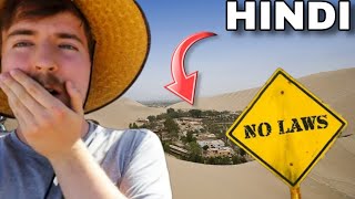 Spending 24 Hours In A City With No Laws Mr Beast HINDI [upl. by Yna]