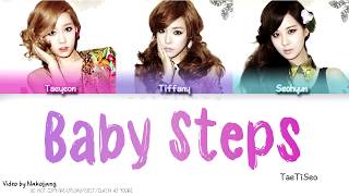 TaeTiSeo 소녀시대태티서  Baby Steps Color Coded Lyrics EngRomHan [upl. by Rephotsirhc343]