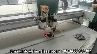 Polyester Fiber PET Felt Acoustic Panel CNC Cutting Machine [upl. by Engedus]