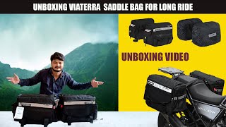 Best Saddle bag for bike  Best and affordable 100 waterproof saddle bag  Viaterra Bag  Unboxing [upl. by Atsok]