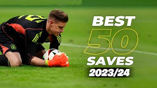 Best 50 Goalkeeper Saves 2024 HD  5 [upl. by Berman]