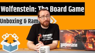 Wolfenstein The Board Game  Unboxing amp Rambling [upl. by Etirugram]